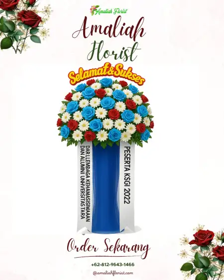 Standing Flowers Bercak Asri